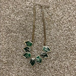Green Costume Necklace